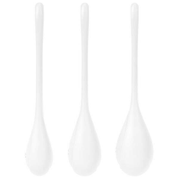 CONJUNTO DE TREINAMENTO SATISFYER YONI POWER 1 - BRANCO - Image 2