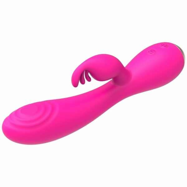 CABEÇAS ESTIMULANTES TRIPLAS COM VIBRADOR DE COELHO MAGIC STICK NALONE - ROSA - Image 3