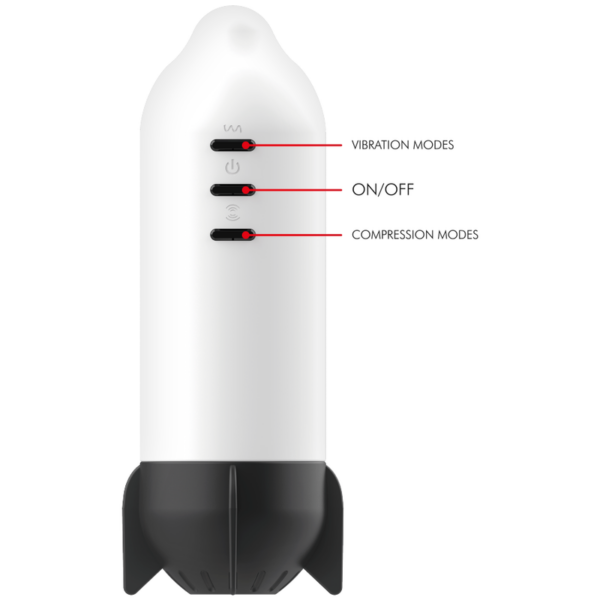 TECNOLOGIA DE COMPRESSÃO E VIBRAÇÃO MACIA DO MASTURBADOR JAMYJOB ROCKET - Image 9