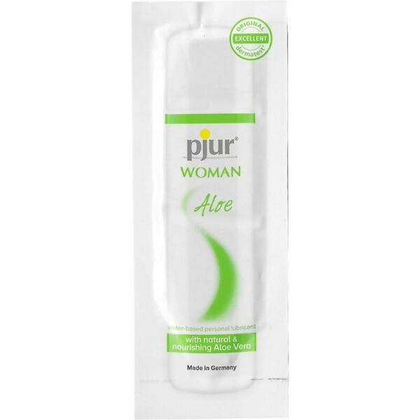 LUBRIFICANTE À BASE DE ÁGUA PJUR WOMAN ALOE 2 ML