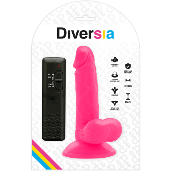 DIVERSIA - FLEXÍVEL VIBRAÇÃO VIBRAÇÃO 17 CM - ROSA - Image 7