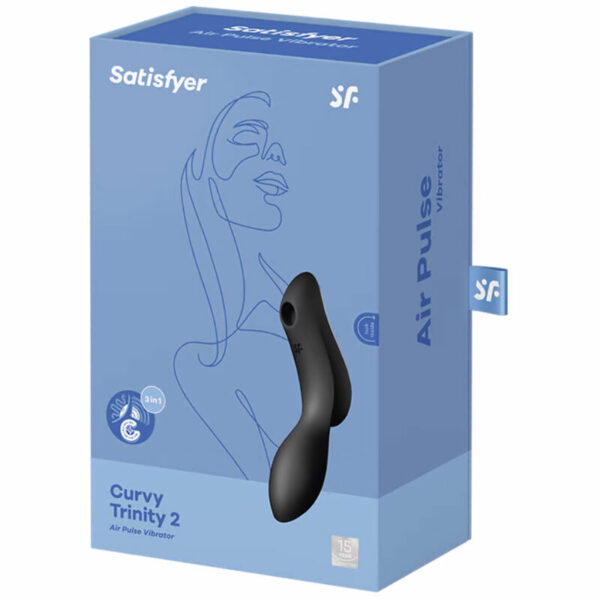 ESTIMULADOR E VIBRADOR SATISFYER CURVY TRINITY 2 - - Image 4