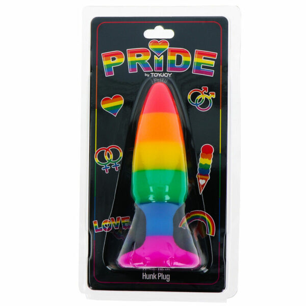 ORGULHO - BANDEIRA LGBT PLUG HUNK 10,5 CM - Image 2