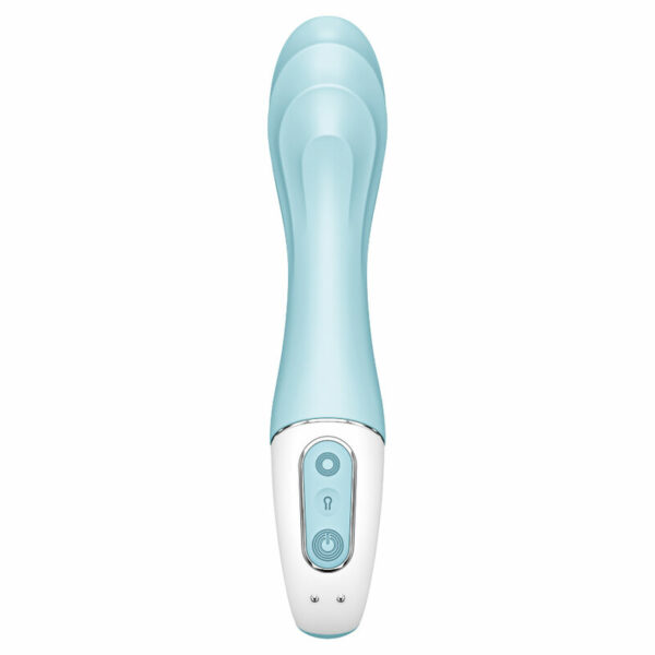 SATISFYER AIR PUMP VIBRATOR 5+ INFLATABLE G-SPOT VIBRATOR APP - BLUE - Image 3