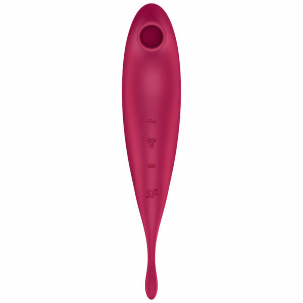 SATISFYER TWIRLING PRO+ AIR PULSE STIMULATOR & VIBRATOR APP - - Image 2