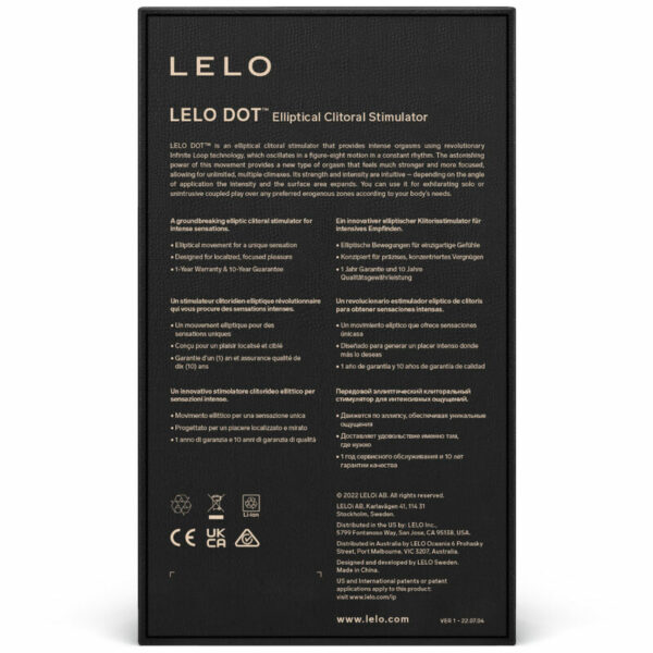 ESTIMULADOR CLITÓRICO LELO DOT - AQUA - Image 4