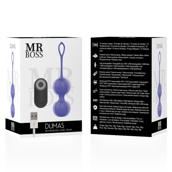 MR BOSS- DUMAS PERLINE KEGEL VIBRANTI TELECOMANDO - Image 7