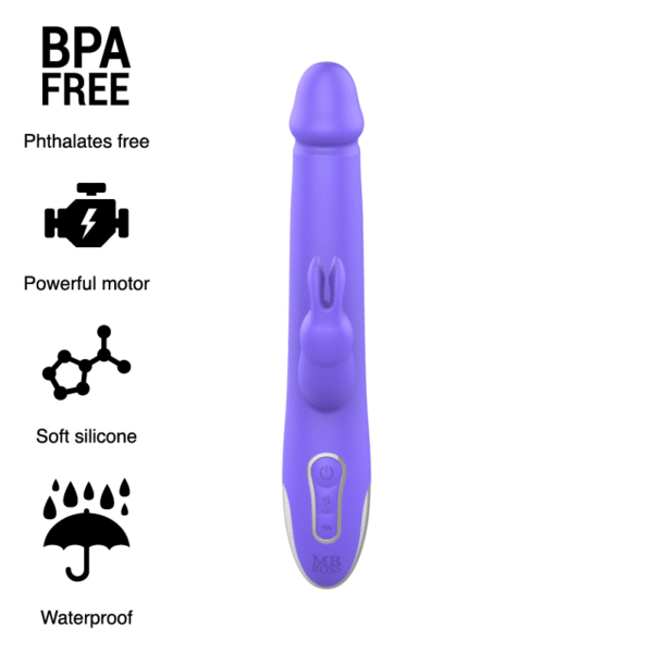 MR BOSS- VIBRADOR E ROTADOR ARTURO COMPATÍVEL COM A TECNOLOGIA WATCHME WIRELESS