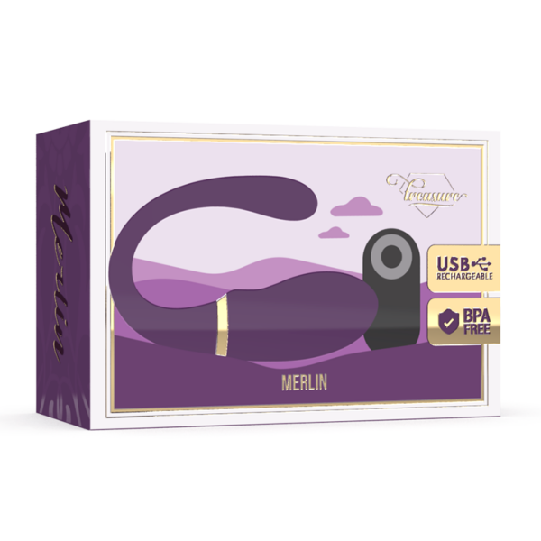 TREASURE - MERLIN DUPLO CONTROLE REMOTO VIBRADOR - Image 8