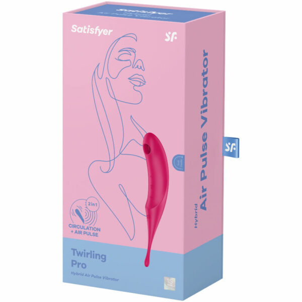 ESTIMULADOR E VIBRADOR SATISFYER TWIRLING PRO AIR PULSE - - Image 4