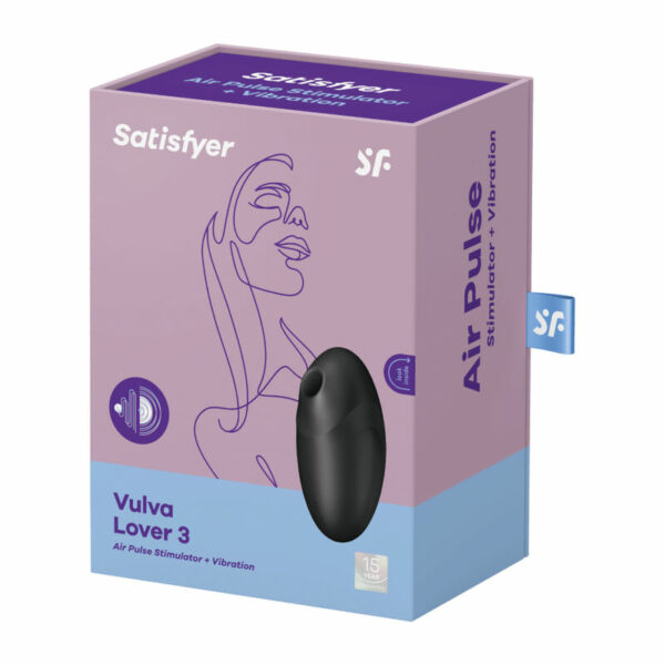 SATISFYER VULVA LOVER 3 AIR PULSE ESTIMULADOR E VIBRADOR - - Image 4