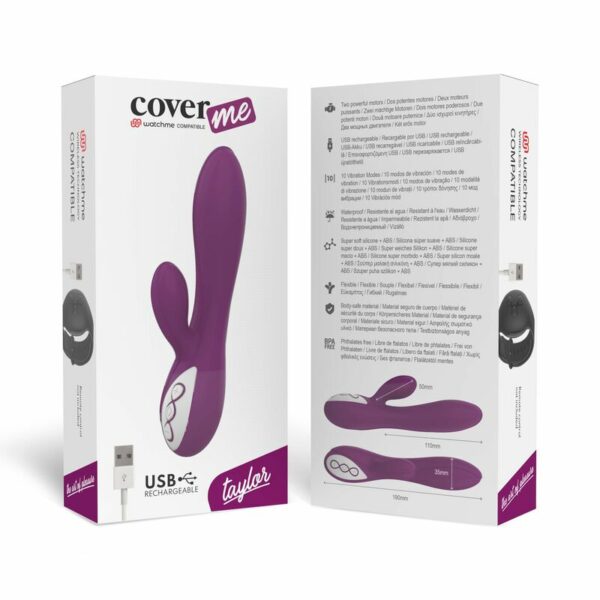 COVERME - VIBRADOR TAYLOR COMPATÍVEL COM A TECNOLOGIA WATCHME WIRELESS - Image 7