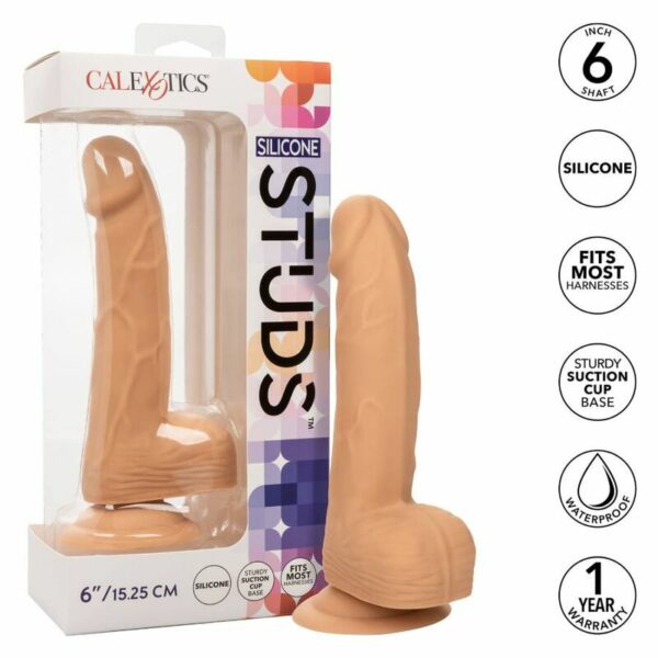 CALIFÓRNIA EXOTICS SILICONE STUDS 15,24 CM SKIN