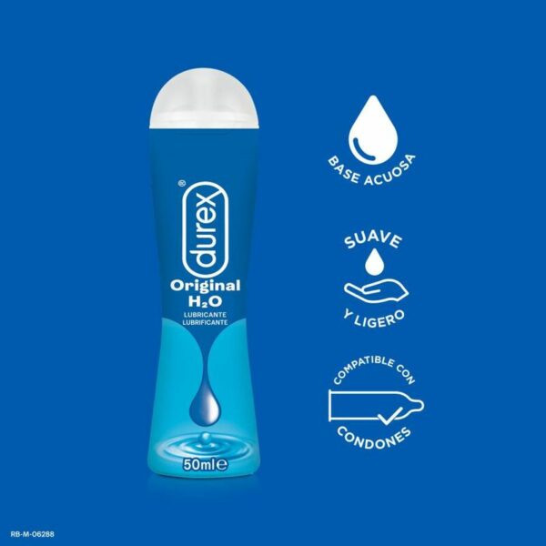 DUREX - DUREX PLAY LUBRIFICANTE H2O NATURAL 50ML - Image 2