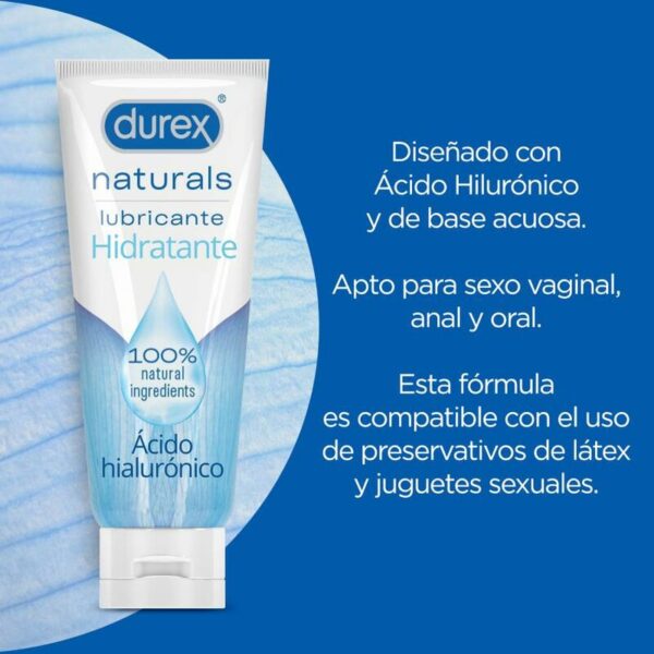 DUREX - LUBRIFICANTE HIDRATANTE NATURAIS 100 ML - Image 2