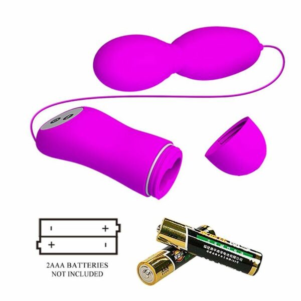 PRETTY LOVE - VEGA ROTATION AND VIBRATION MASSAGER WITH 12 FUNCTIONS FUCHSIA - Image 8