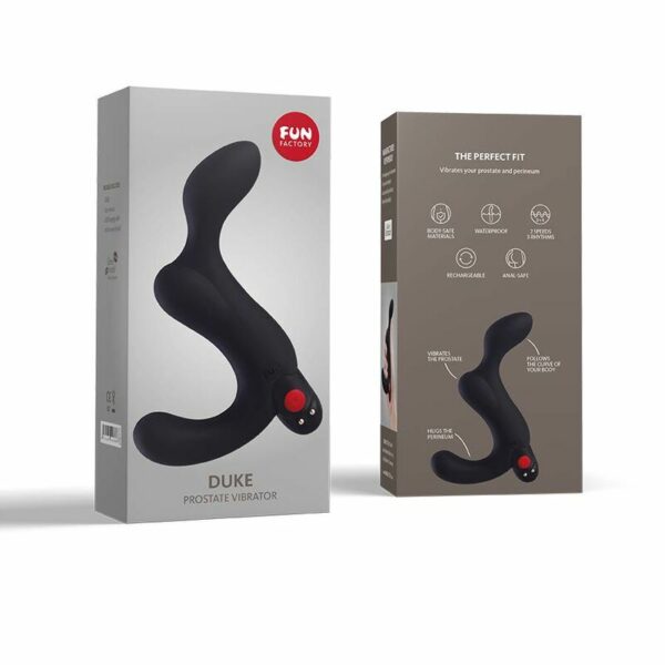 FUN FACTORY - DUKE PROSTATE STIMULATOR BLACK - Image 2