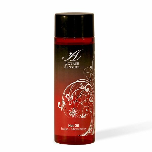 EXTASE SENSUEL HOT OIL STRAWBERRY 100ML