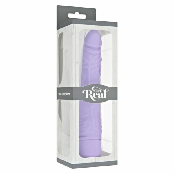 GET REAL - VIBRADOR SLIM CLÁSSICO ROXO - Image 3