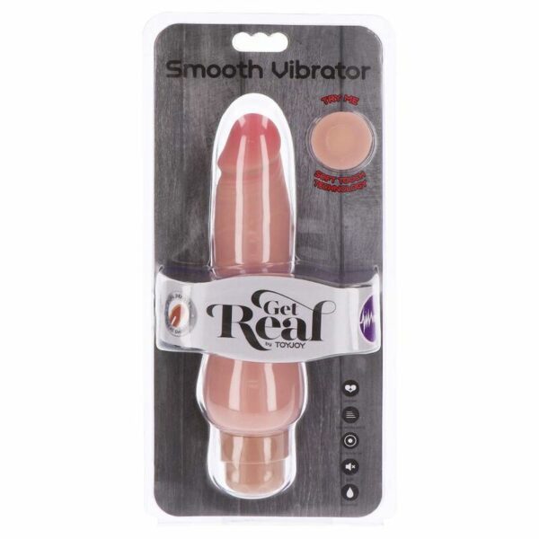 GET REAL - PELE VIBRADOR LISO DE DUAL DENSIDADE - Image 4