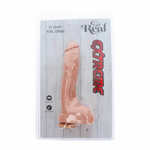 GET REAL - EXTREME XXL DILDO 28 CM PELE - Image 5