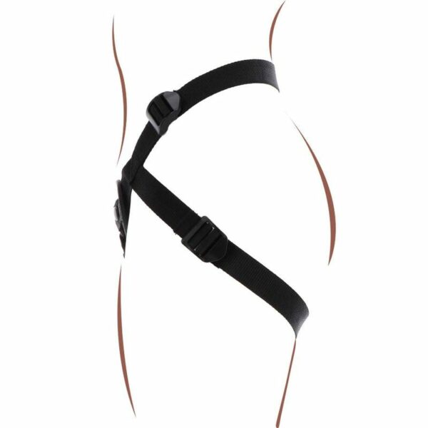 GET REAL - ARNÊS DE PRAZER STRAP-ON PRETO - Image 7