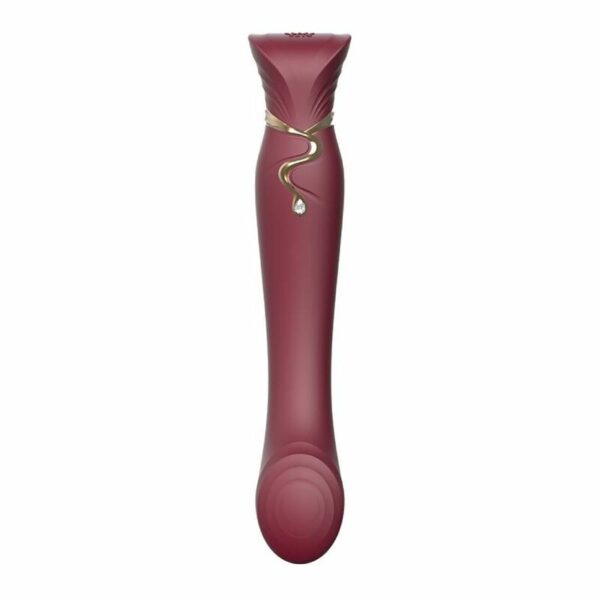 ZALO - QUEEN SET PULSE WAVE CLIT STIM VERMELHO - Image 2