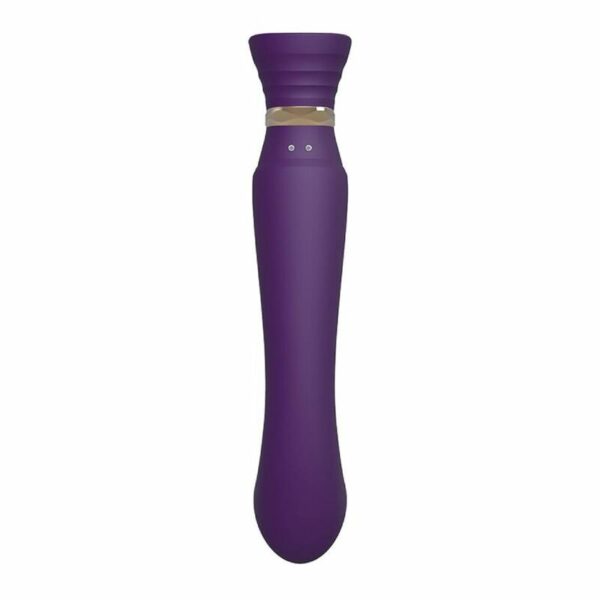 ZALO - QUEEN SET PULSE WAVE CLIT STIM ROXO - Image 9