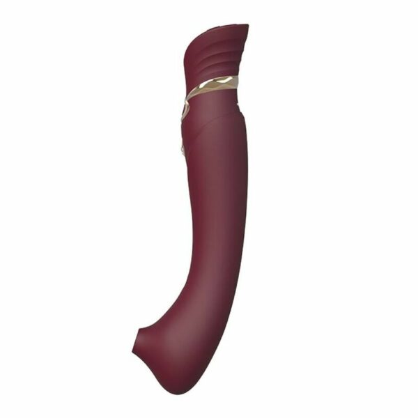 ZALO - QUEEN SET PULSE WAVE CLIT STIM VERMELHO - Image 10