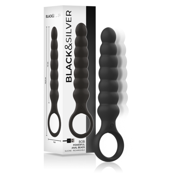 BLACK&SILVER - DILADOR ANAL DE SILICONE BOB PODEROSO - Image 2