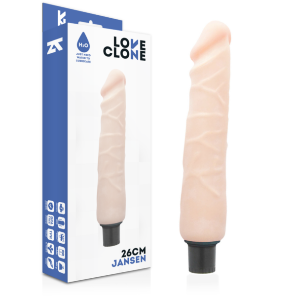 LOVECLONE JANSEN AUTLUBRICATION VIBRATOR 26CM - Image 2