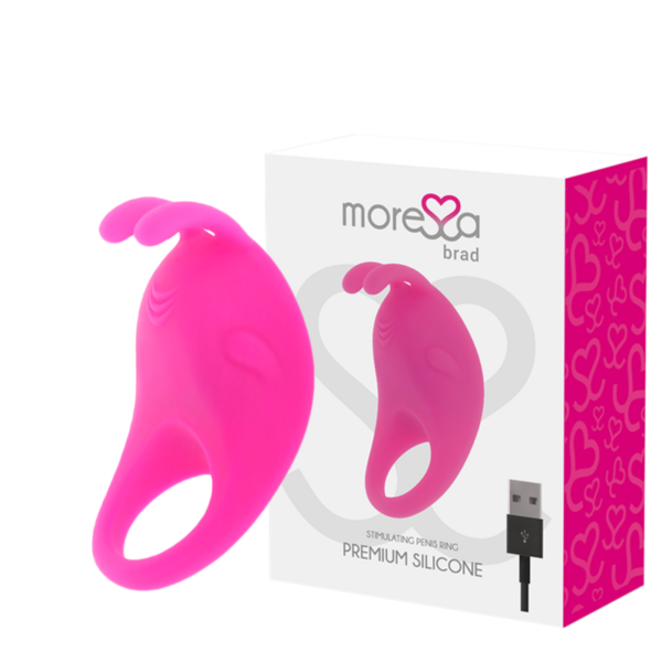 MORESSA BRAD PREMIUM SILICONE RECARREGÁVEL ROSA