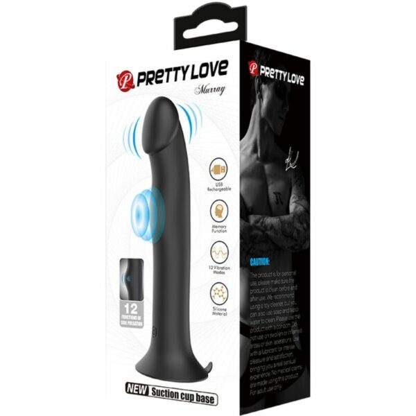 PRETTY LOVE - MURRAY VIBRADOR E ESTIMULADOR PRETO - Image 11