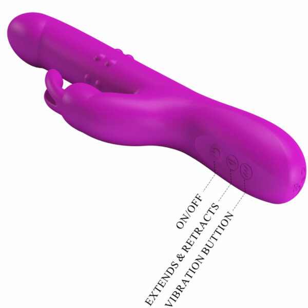 PRETTY LOVE - REESE ROTATING VIBRATOR ROXO - Image 7