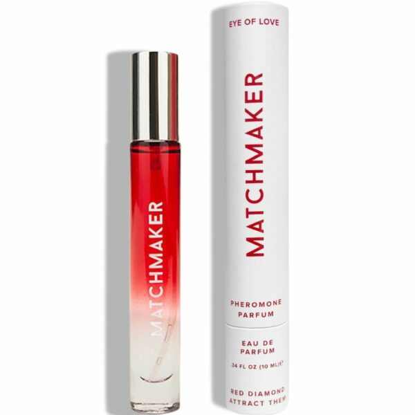 EYE OF LOVE - PERFUME DE DIAMANTE VERMELHO MATCHMAKER ATTRACT THEM 10 ML