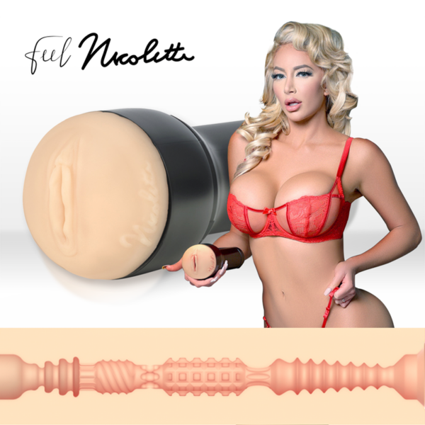 KIIROO KEON + FEEL NICOLETTE SHEA STROKER + AQUA QUALITY LUBE 50 ML - Image 2