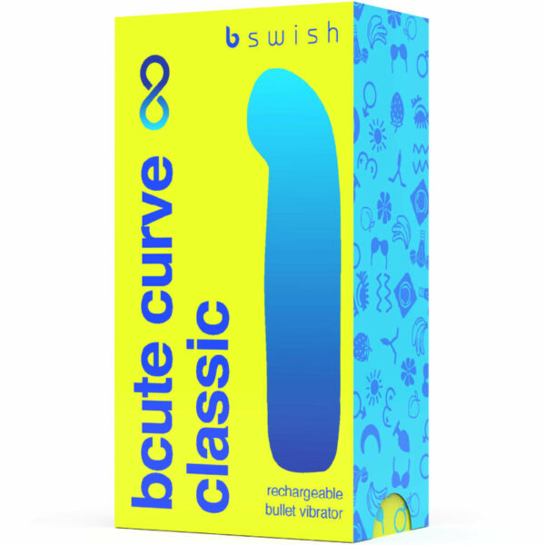 B SWISH - BCUTE CURVE INFINITE CLASSIC VIBRADOR RECARGABLE SILICONA AMARILLO - Image 4