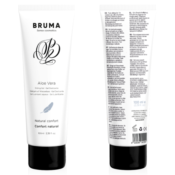 BRUMA - GEL DESLIZANTE DE ALOE VERA NATURAL CONFORT 100 ML - Image 6