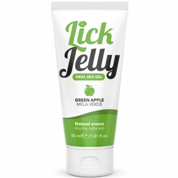 LICK JELLY LUBRIFICANTE DE MAÇÃ VERDE 50 ML