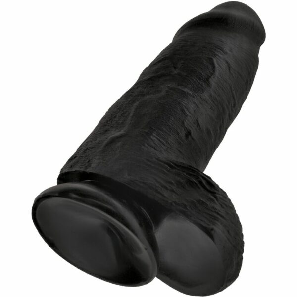 KING COCK - PÊNIS CHUBBY REALISTA 23 CM PRETO - Image 4