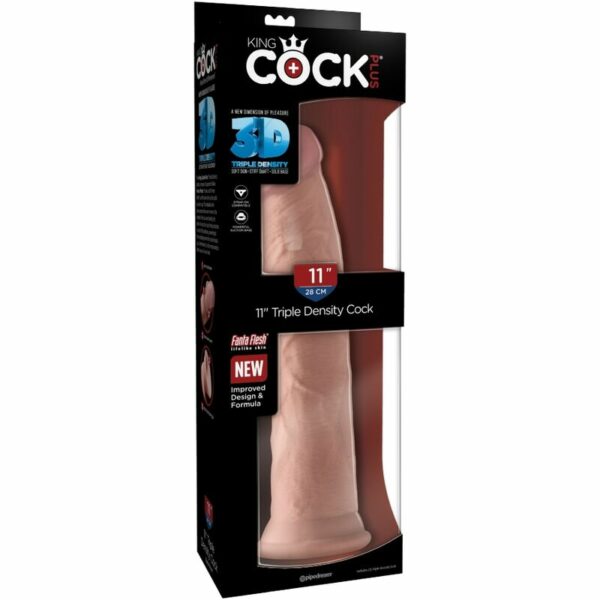 KING COCK - PÊNIS REALISTA 3D 26 CM LUZ - Image 8