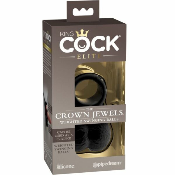 KING COCK ELITE - ANEL COM TESTÍCULOS DE SILICONE - Image 7