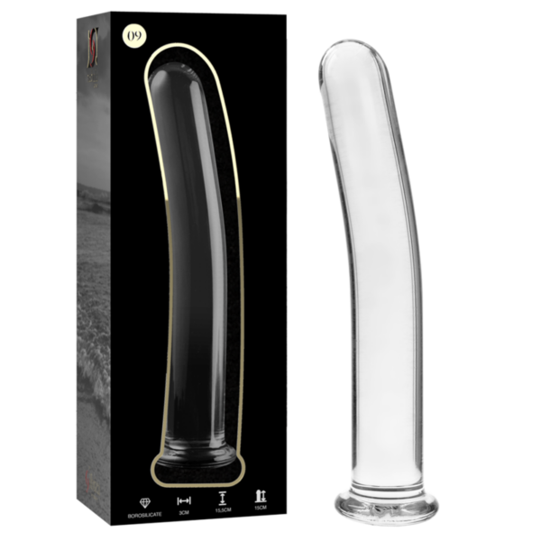 NEBULA SERIES BY IBIZA - MODELO 9 DILDO VIDRO BOROSILICADO 15,5 X 2,5 CM - Image 2