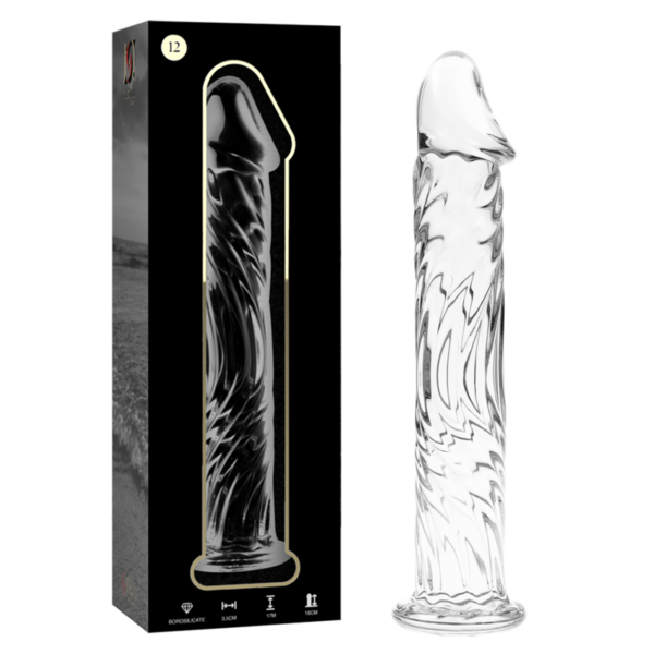 NEBULA SERIES BY IBIZA - MODELO 12 DILDO VIDRO BOROSILICADO 17 X 3,5 CM - Image 2