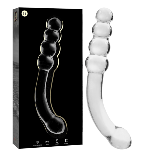 NEBULA SERIES BY IBIZA - MODELO 14 DILDO VIDRO BOROSILICADO 18,5 X 3 CM - Image 2