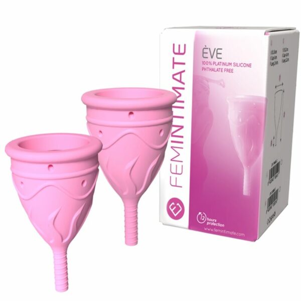 FEMINTIMATE - COPO MENSTRUAL DE SILICONE EVE TAMANHO L - Image 6