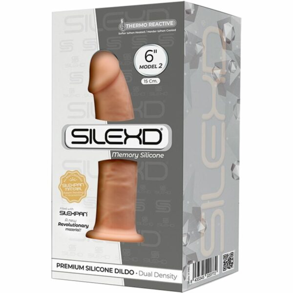 SILEXD - MODELO 2 PÊNIS REALÍSTICO PREMIUM SILEXPAN SILICONE 15 CM - Image 3