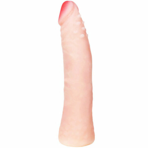 BAILE - DILDO DE SILICONE REALISTIC SKIN TOUCH 19 CM (COR DA CAIXA ALEATÓRIA)