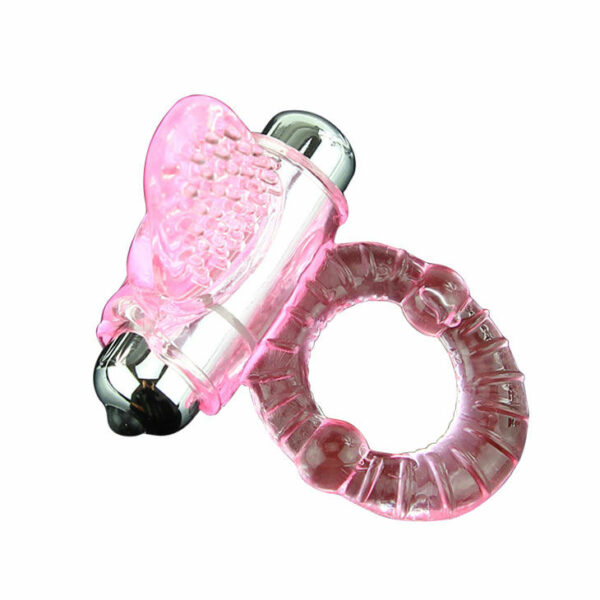 SWEET ABS 10 RITMOS RING ANILLO PENE VIBRADOR ROSA - Image 3