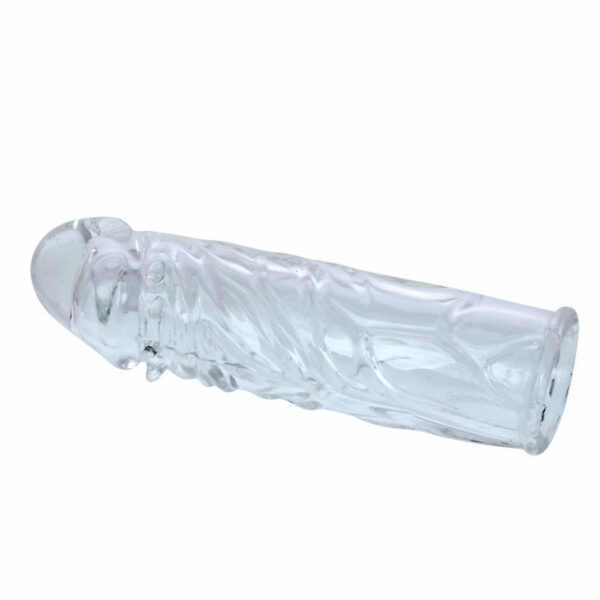 FUNDA LILA PARA EL PENE EN SILICONA ADAPTABLE 13CM - Image 5